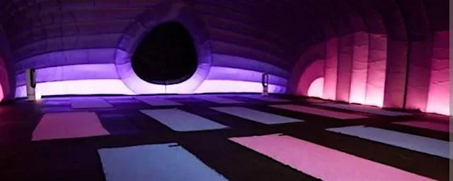 FRIDAY Social networking for yoga enthusiasts in London at Market halls (Canary wharf )