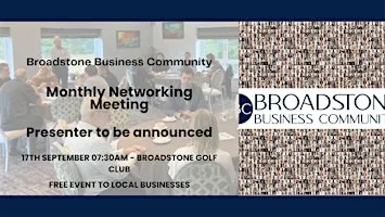 Broadstone Business Community - Monthly Networking Meeting