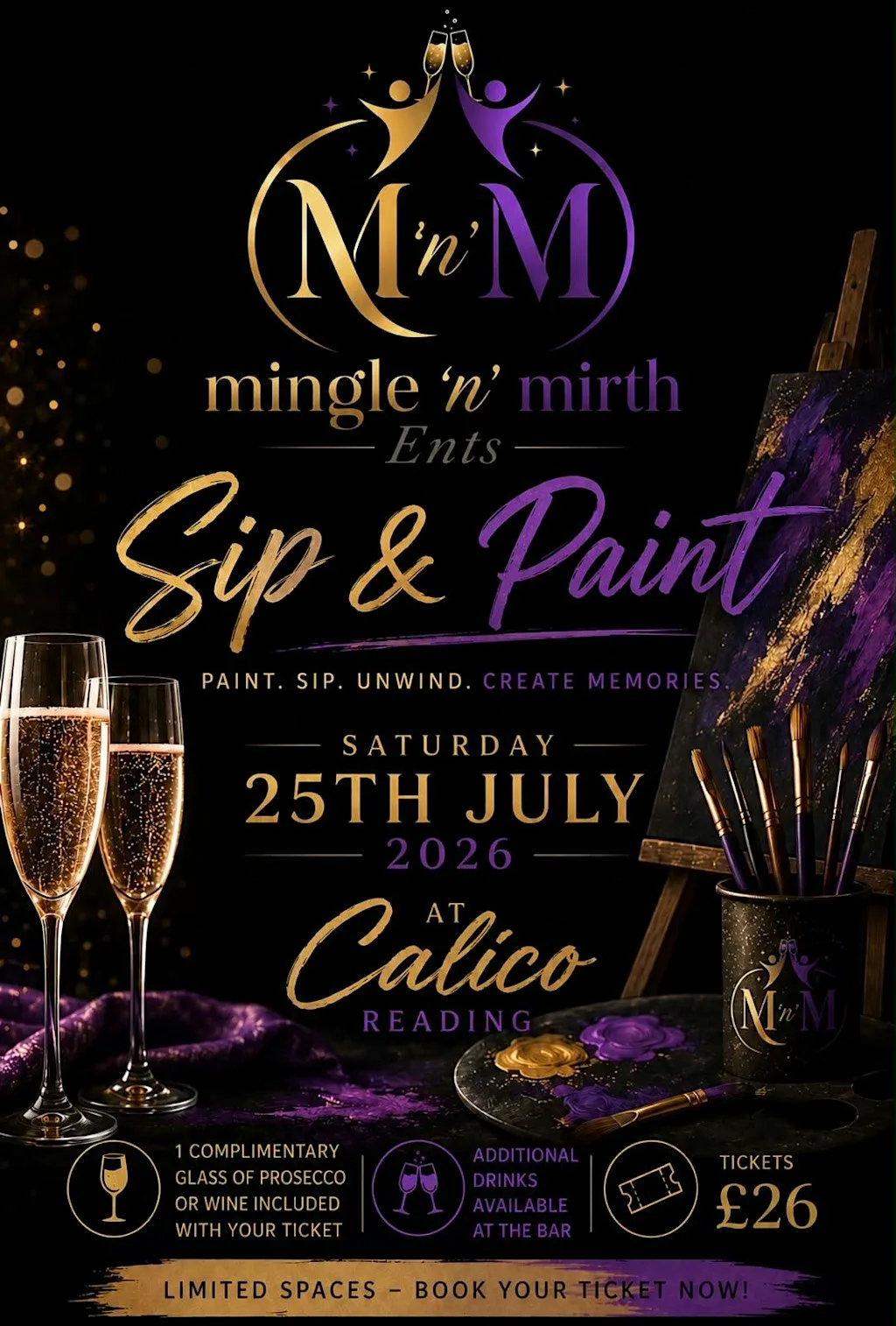Sip and Paint by Mingle’n’Mirth at Calico Bar & Eatery