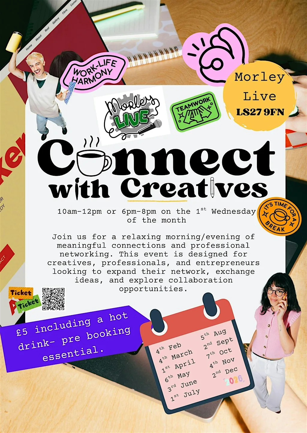 Connect with Creatives - August 5th