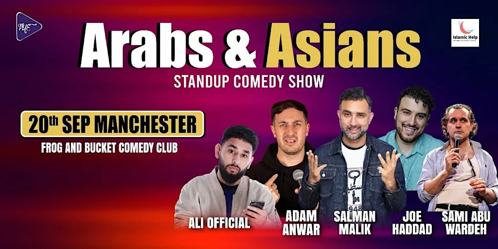Arabs & Asians Stand-up Comedy Show Manchester