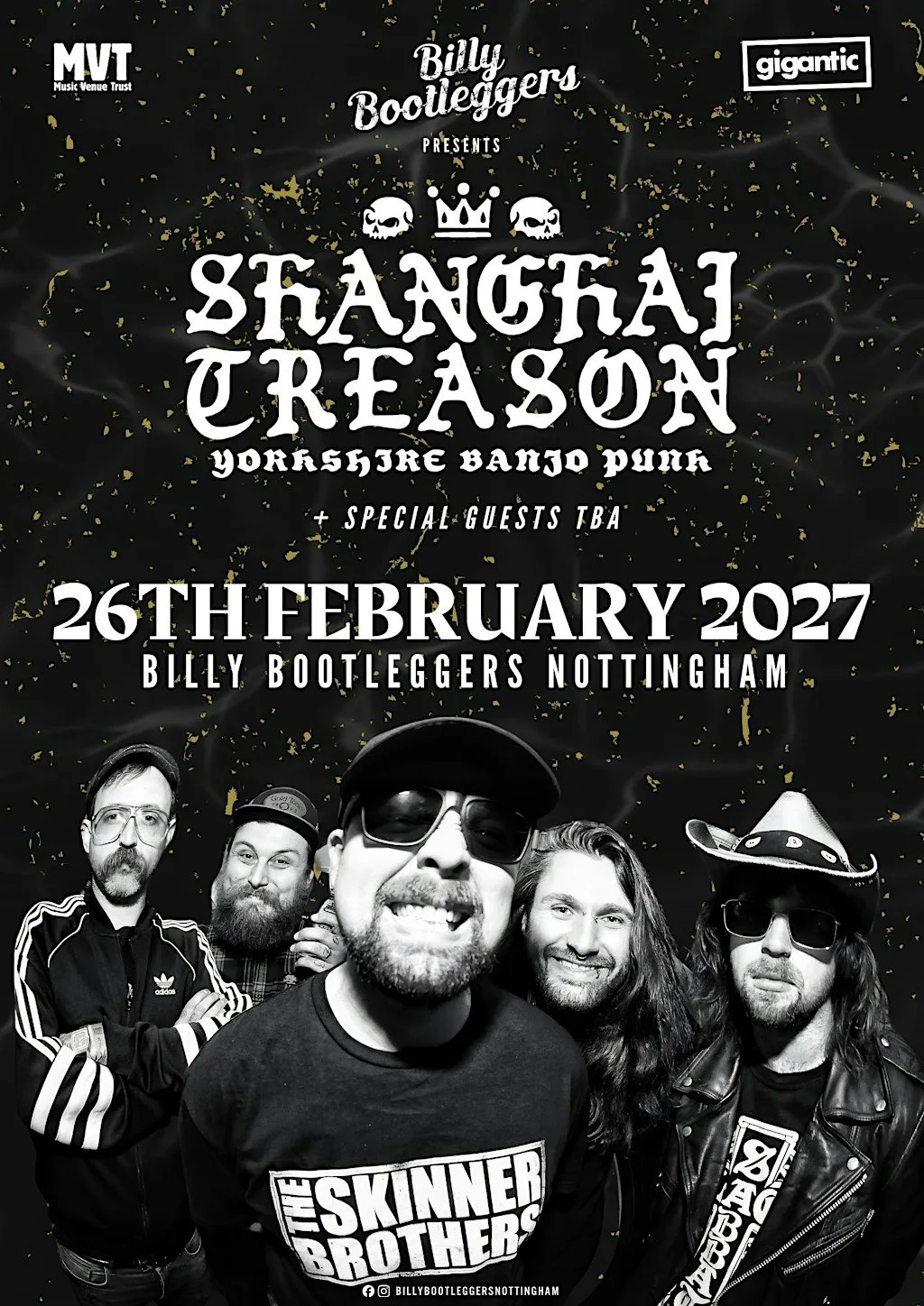 Shanghai Treason - Live @ Billy's at Billy Bootleggers Nottingham (formerly Percy Picklebackers)