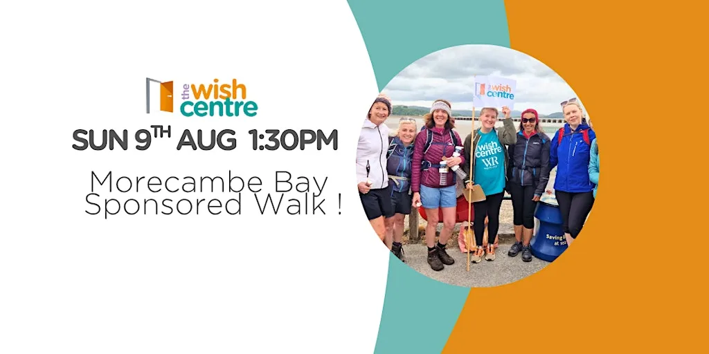 Morecambe Bay Guided Walk Fundraiser In support of The Wish Centre at The Promenade