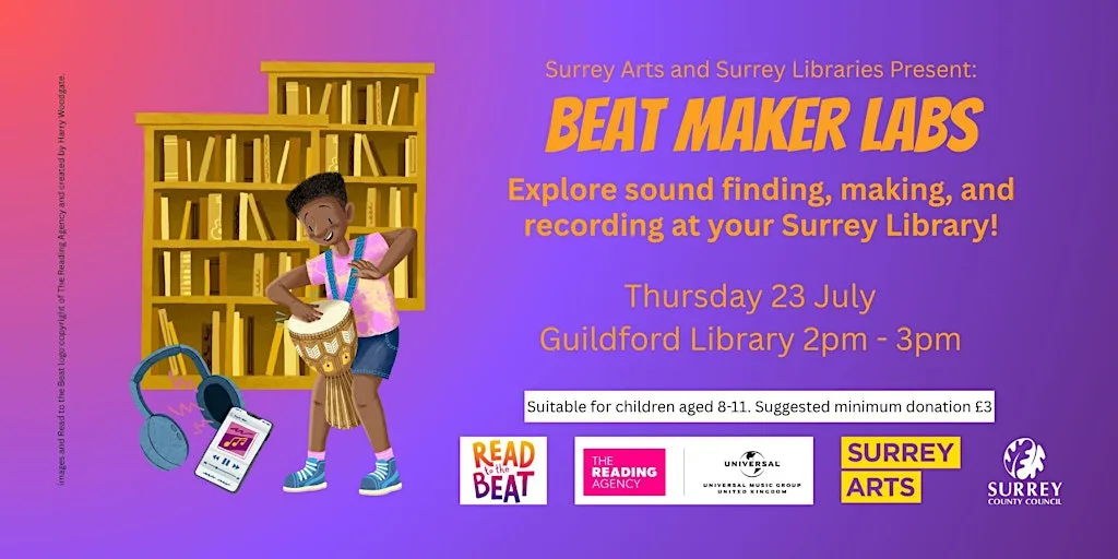 Beat Maker Lab - Guildford at Guildford Library and room hire