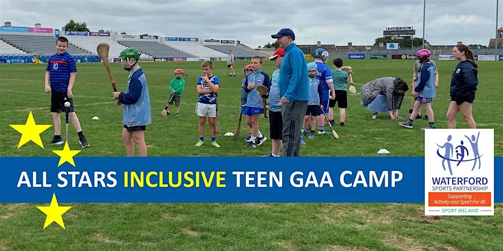 All Stars GAA Camp for Teens with a Disability aged 13-18years at Azzurri Walsh Park
