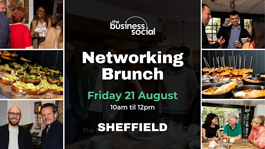 Networking Brunch | August 2026 | Sheffield Networking Event at Brocco on the Park