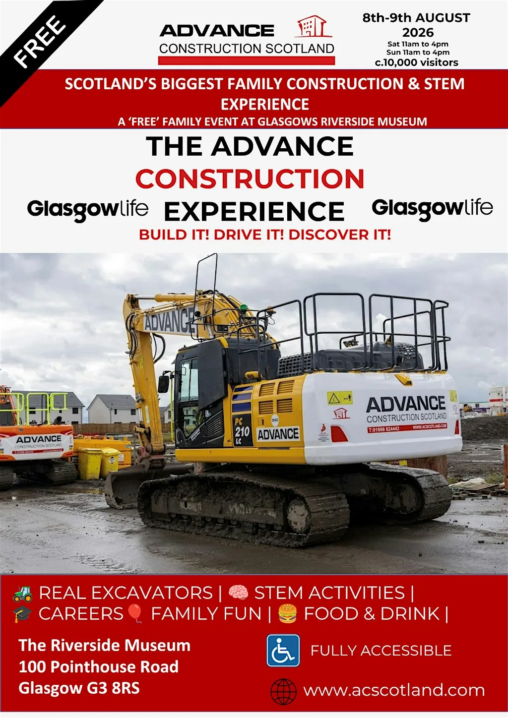 THE ADVANCE CONSTRUCTION EXPERIENCE at Riverside Museum