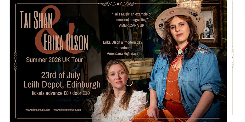 Tai Shan and Erika Olson at Leith Depot at Leith Depot