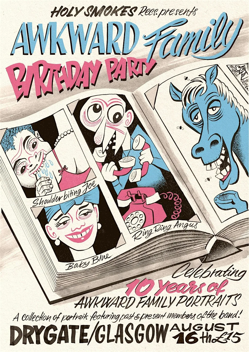 Awkward Family Birthday Party: 10 Years of Awkward Family Portraits at Drygate