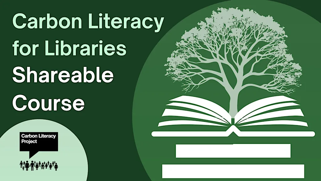 Carbon Literacy for Libraries training at National Library of Scotland