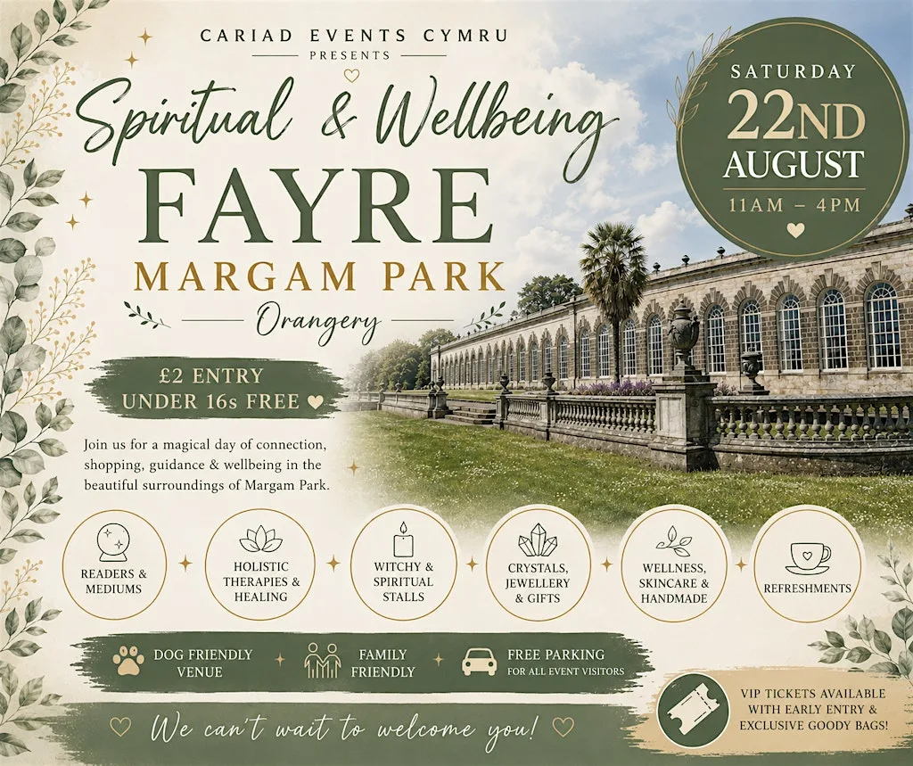 Spiritual & Wellbeing Fayre at The Orangery Car Park