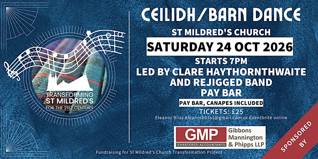 Ceilidh/Barn Dance at St Mildred's Church Tenterden