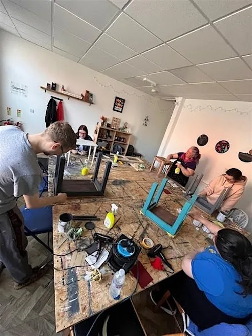 Furniture Upcycling and Painting for Neurodivergent Adults at My:ND Space CIC