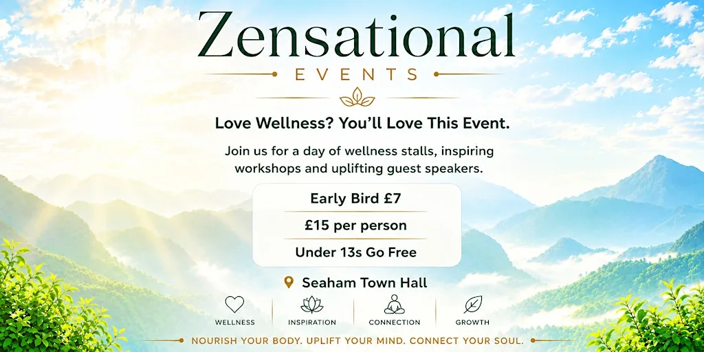 The Empowering Event | Zensational Events. at Seaham Town Hall