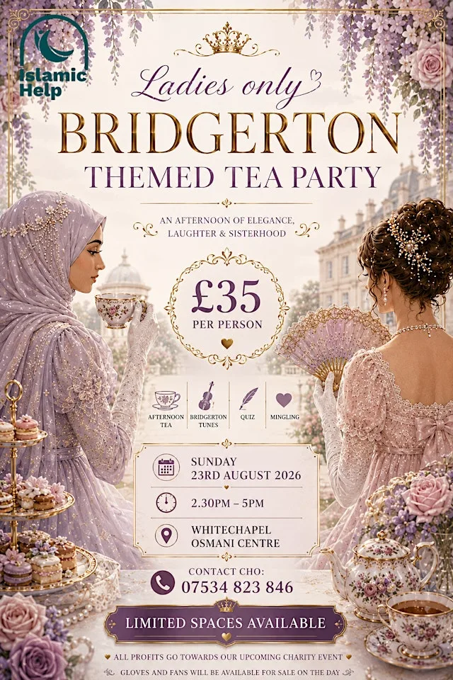 Bridgerton Afternoon Tea at Whitechapel Road