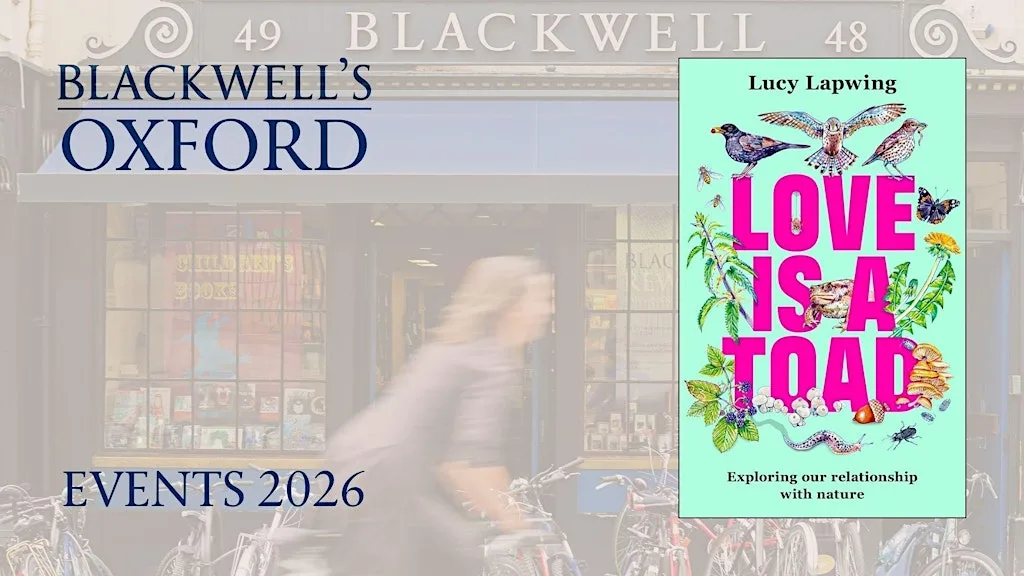 Lucy Lapwing LOVE IS A TOAD at Blackwell's Bookshop