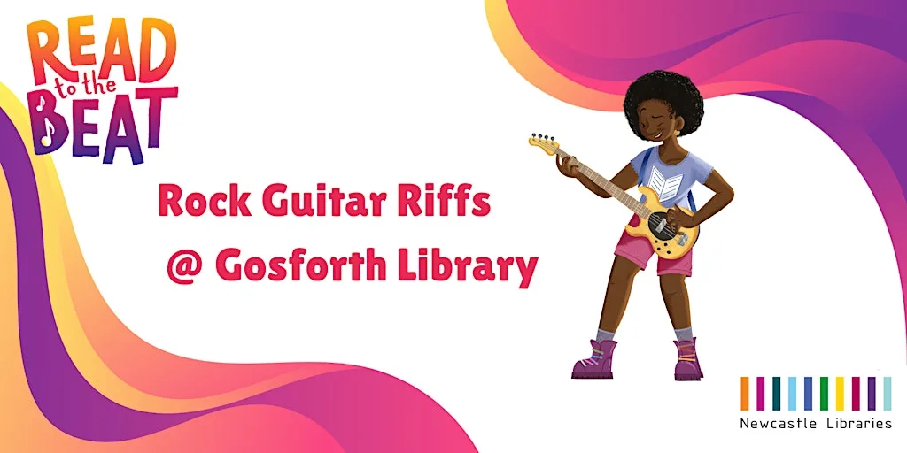 Read to the Beat! Rock Guitar Riffs @ Gosforth Library at Gosforth Library