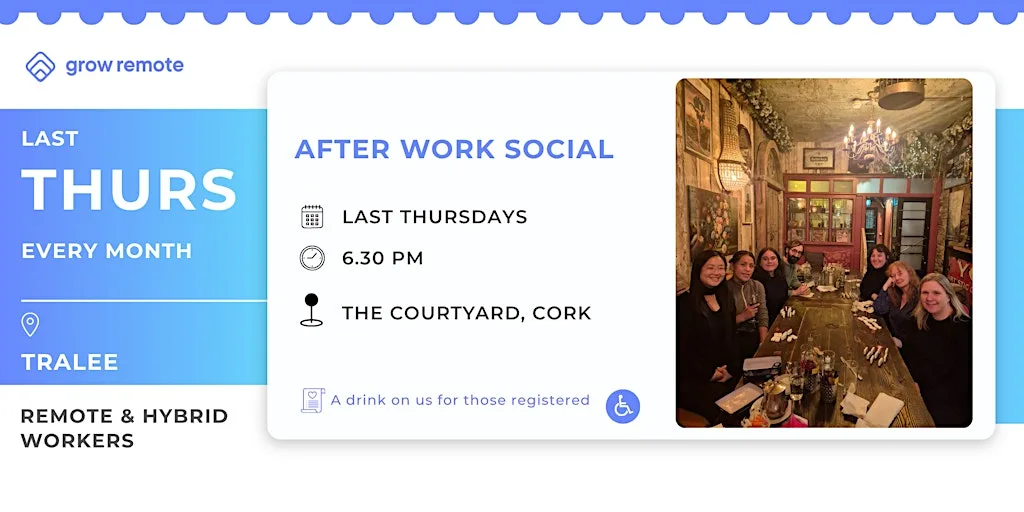 North Kerry After Work Social for Remote & Hybrid Employees at McCaffrey's