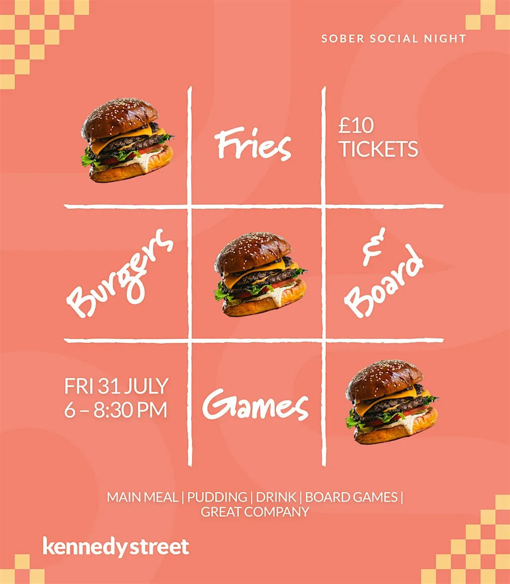 Burgers & Board Games at Kennedy Street Recovery Hub