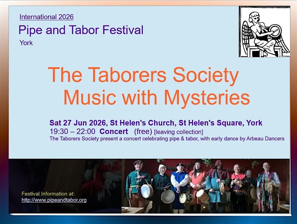 The Taborers Society - Concert : Music with Mysteries