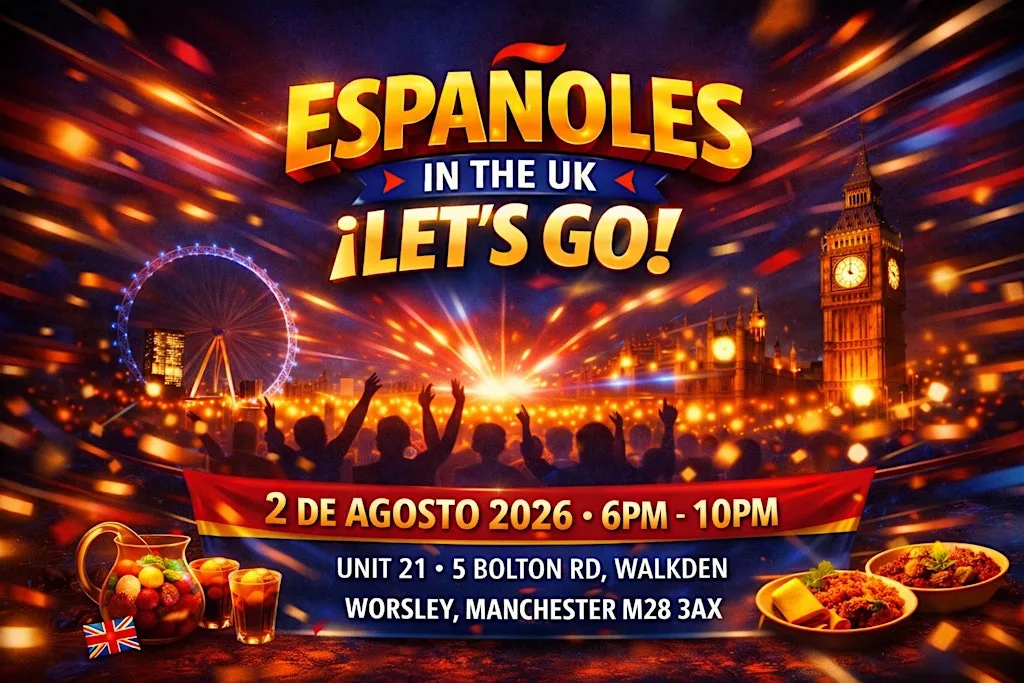 SPANISH LINK UP| Españoles in the UK Lets GO!! at Unit 21