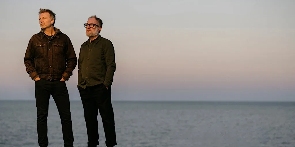 PILGRIMS: Paul Noonan & Brian Crosby at Fitzroy Presbyterian Church