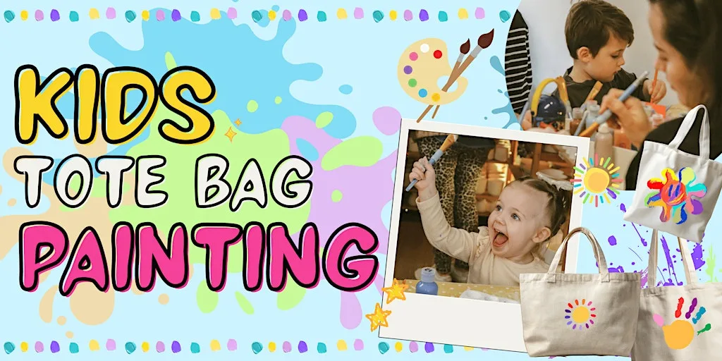 Kids Tote Bag Painting at This Must Be The Place