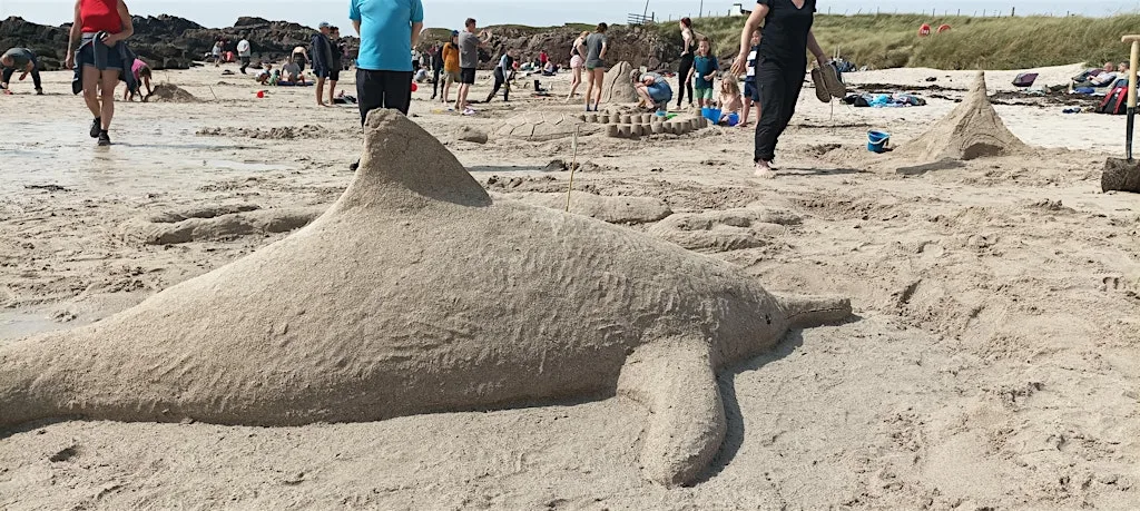 Clachtoll Sand Sculpture Contest at Clachtoll Beach