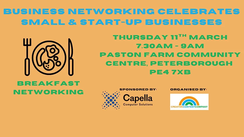 Breakfast Networking Event at Paston Farm Community Centre