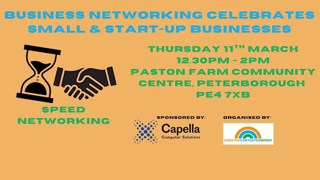 Speed Networking Event at Paston Farm Community Centre
