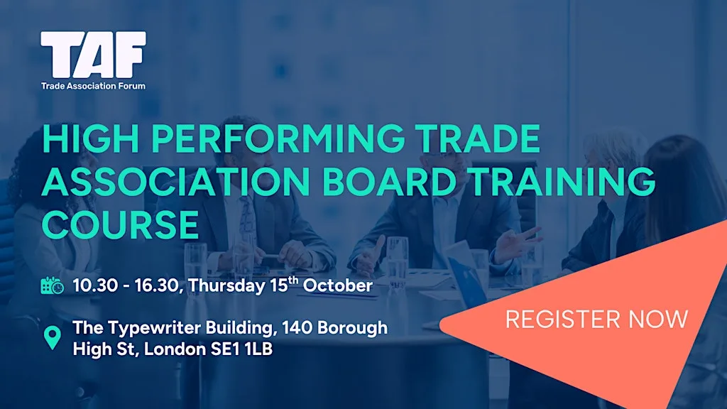 High Performing Trade Association Board Training Course