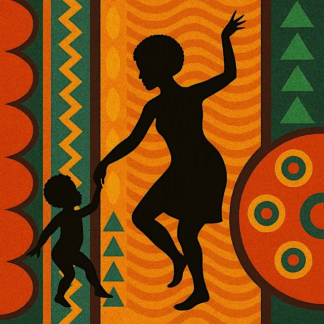Funky Feet Afrobeats, Dance Workout-Family Session/Traed Ffynci Afrobeats, at Newport Central Library