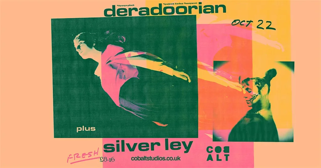 Fresh Thursday // Deradoorian + Silver Ley at Cobalt Studios