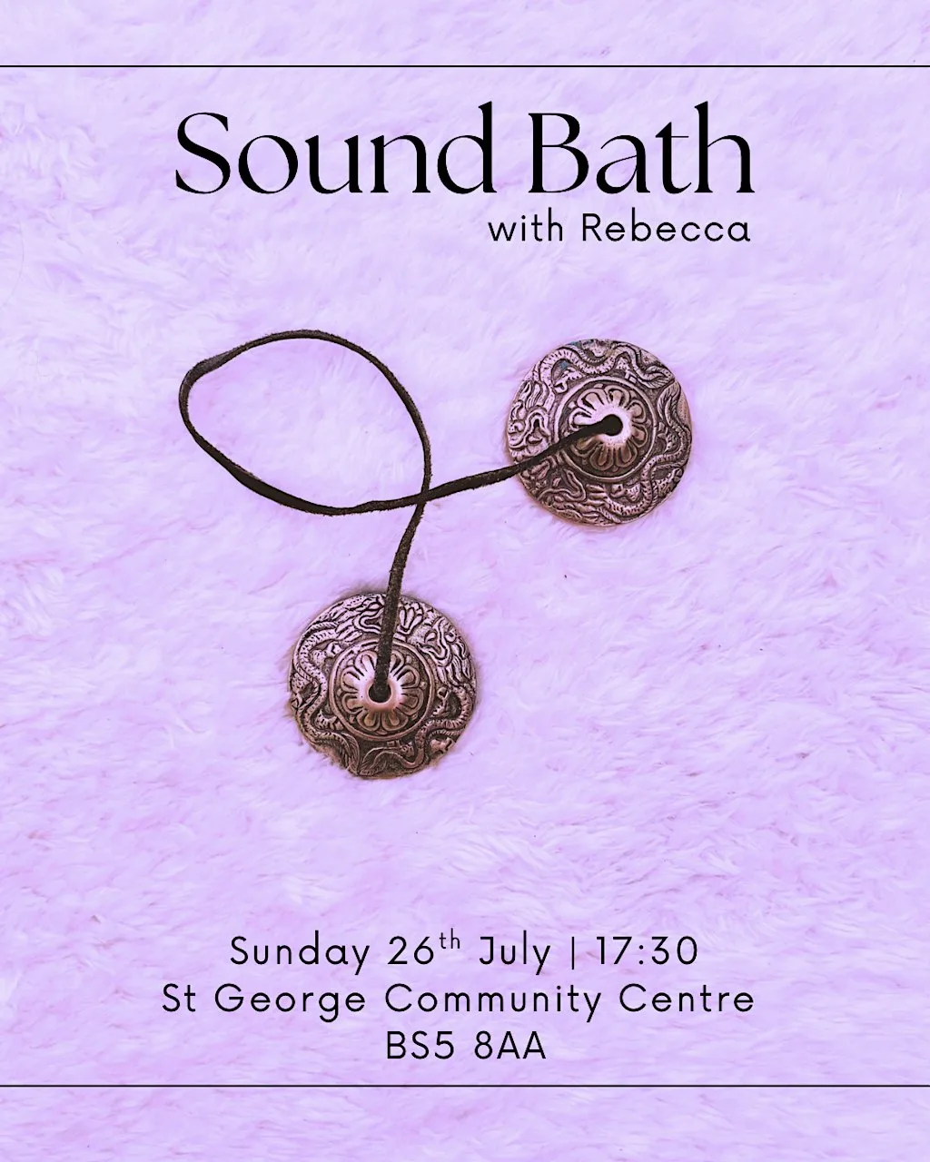 Sound Bath with Rebecca at St George Community Centre