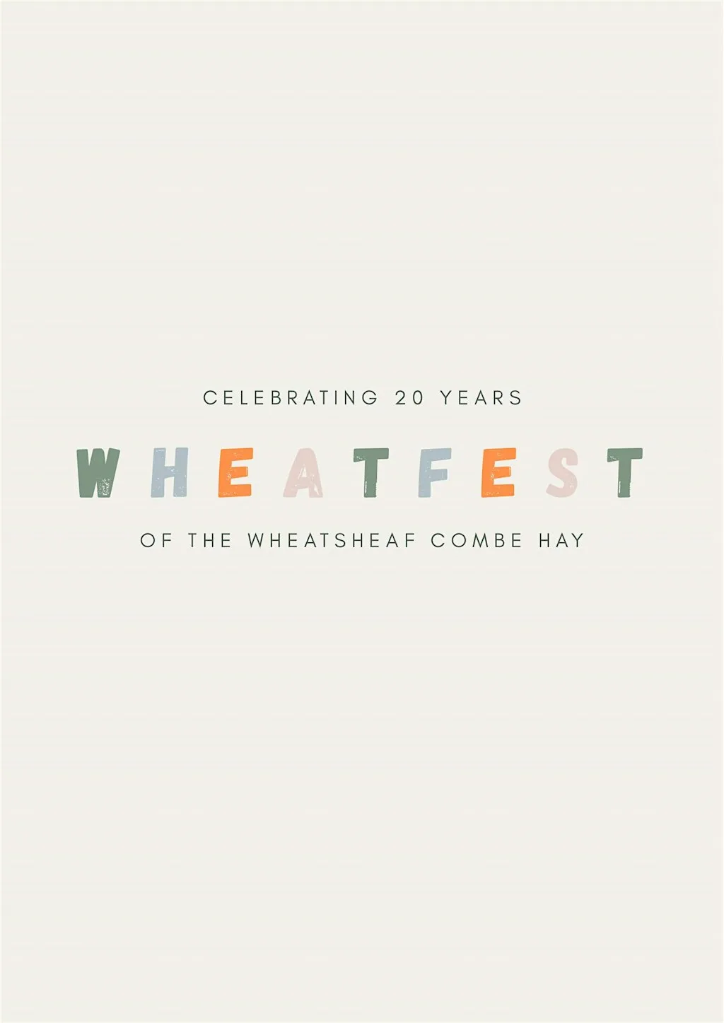WheatFest 2026 at The Wheatsheaf Combe Hay