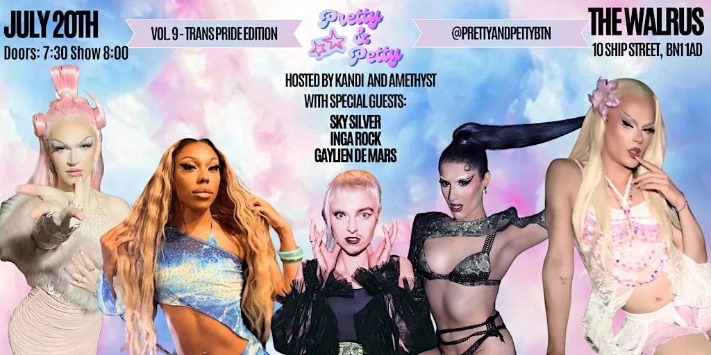 Pretty and Petty: Trans Pride Drag Show at The Walrus