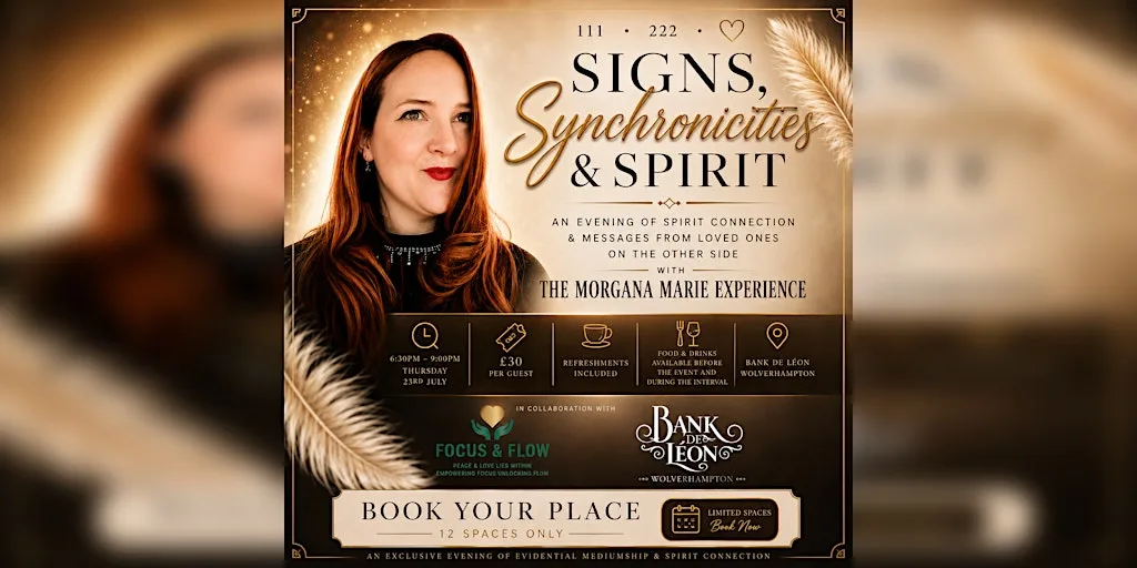 Signs, Synchronicities & Spirit: An Evening of Spirit Connection at BANK DE LÉON