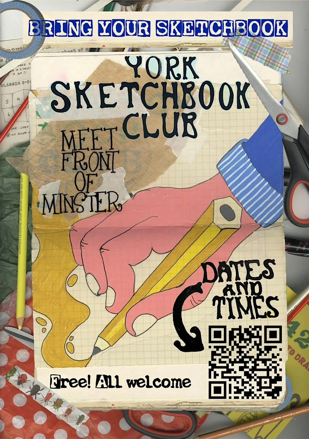 York Sketchbook Club at York Minster