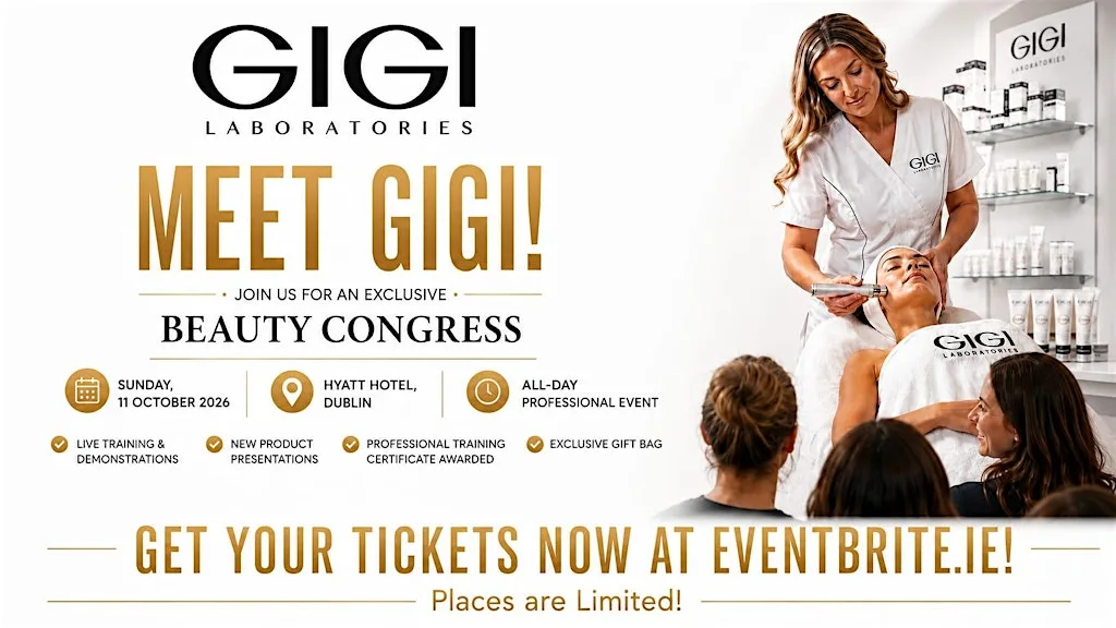 Gigi Laboratories Beauty Congress Dublin 2026