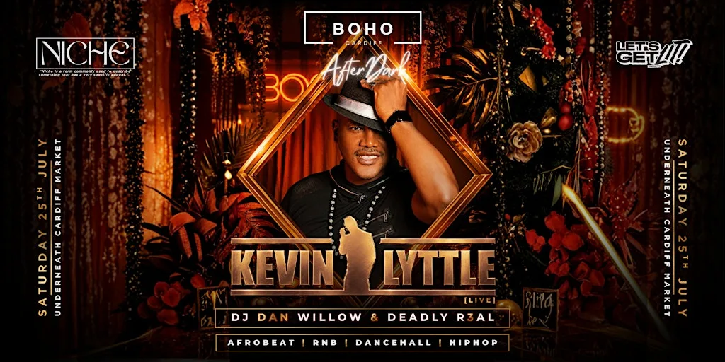 KEVIN LYTTLE (live) @ Boho Cardiff - Saturday 25th July