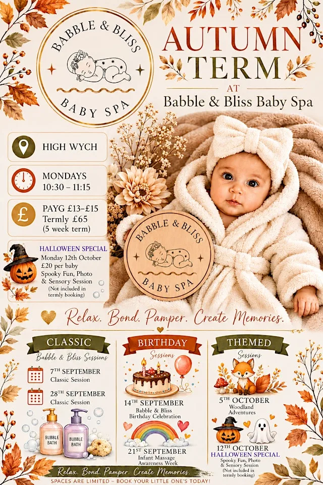 Babble & Bliss autumn term High Wych at High Wych Memorial Hall