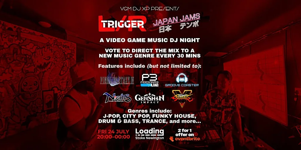 The Video Game Music DJ Experience: L/R Trigger - Japan Jams at Loading Bar