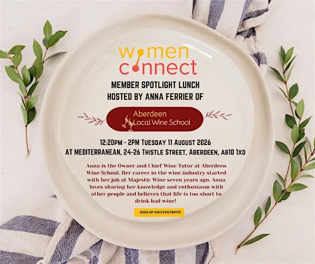 Women Connect: Member Spotlight Networking Lunch at Mediterranean (Aberdeen)