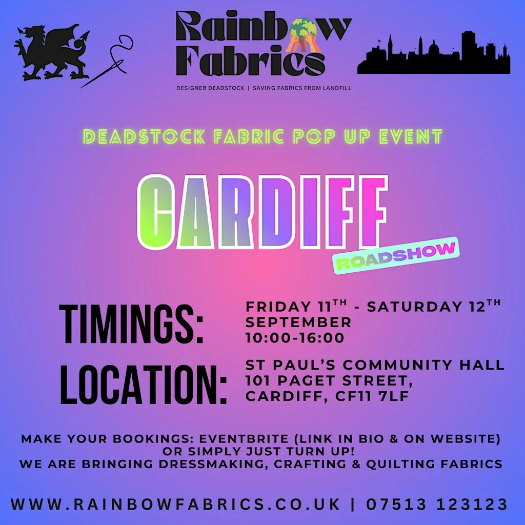 Cardiff Pop Up - The Rainbow Fabrics Roadshow at St Paul's Community Hall