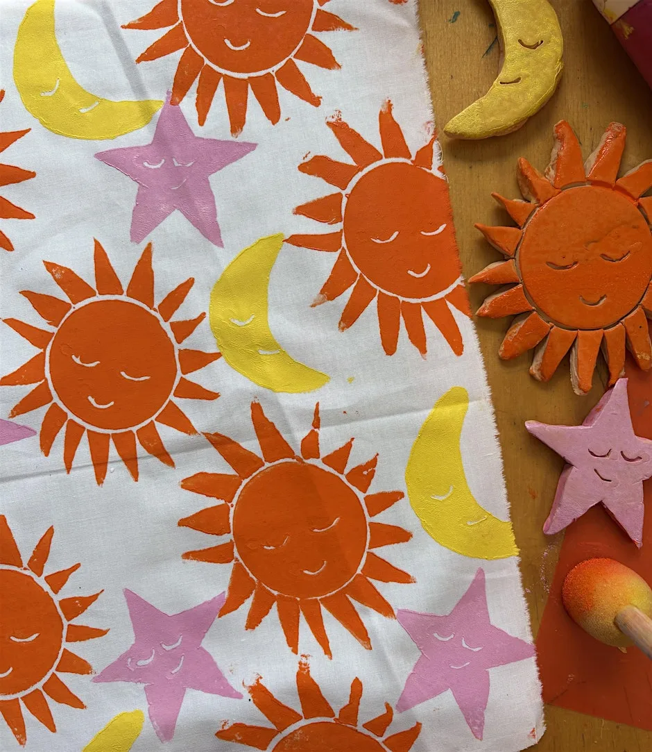 Family Art Session: Block-printed Fabrics GOOLE