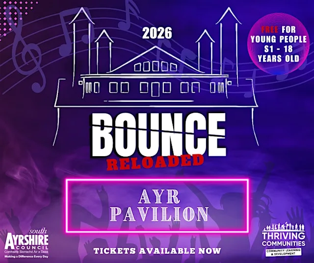 Bounce Festival 2026 at Ayr Pavilion