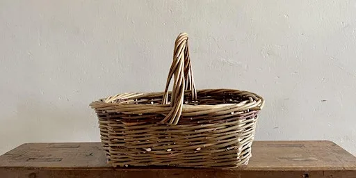 Willow garden basket workshop with Sarah Le Breton at Chevithorne