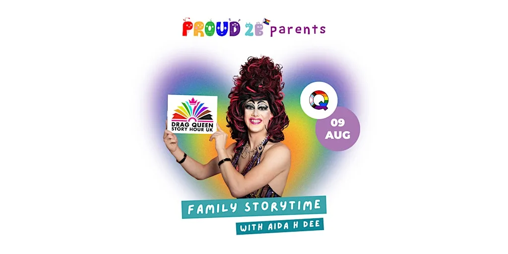 Drag Queen Story Hour UK with Aida H Dee at Queer Lit