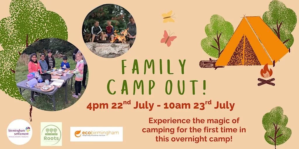 Family Camp Out! at Birmingham Settlement Nature & Wellbeing Centre - Ladywood