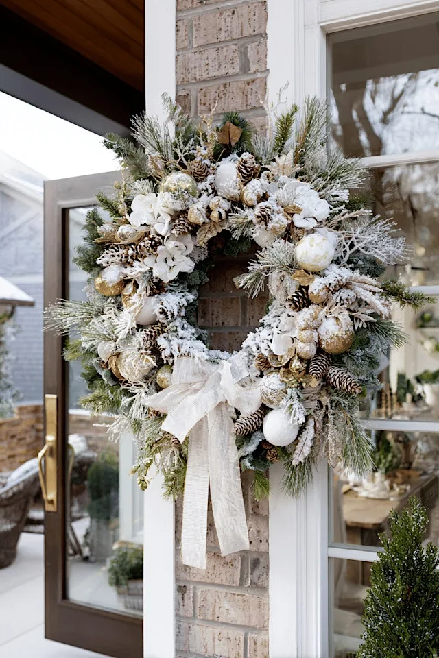 Team Molly Christmas wreath making workshop